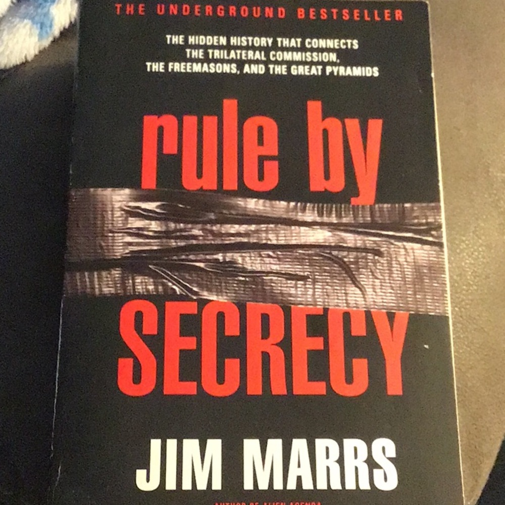 RULE BY SECRECY by Jim Marrs..best seller, book, like new